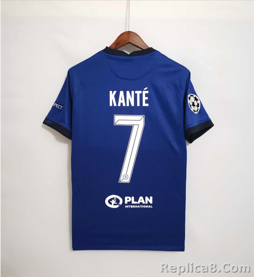 2020-21 Chelsea UCL Final Home Jersey - detail