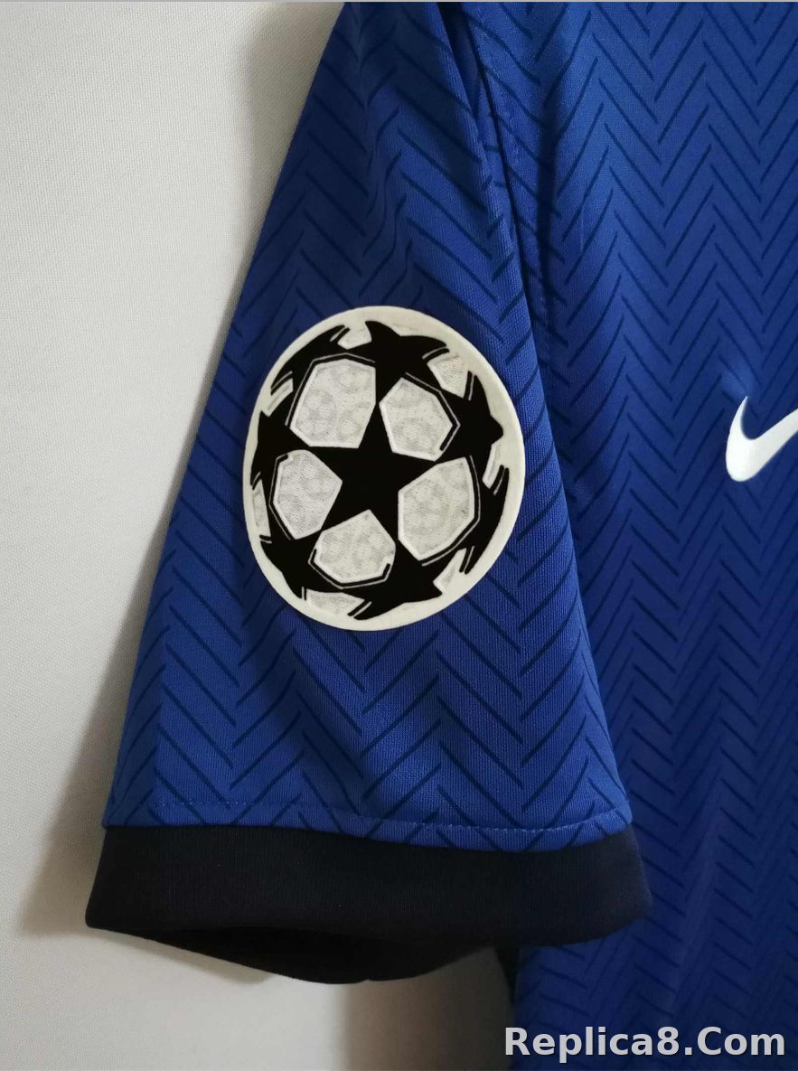 2020-21 Chelsea UCL Final Home Jersey - detail