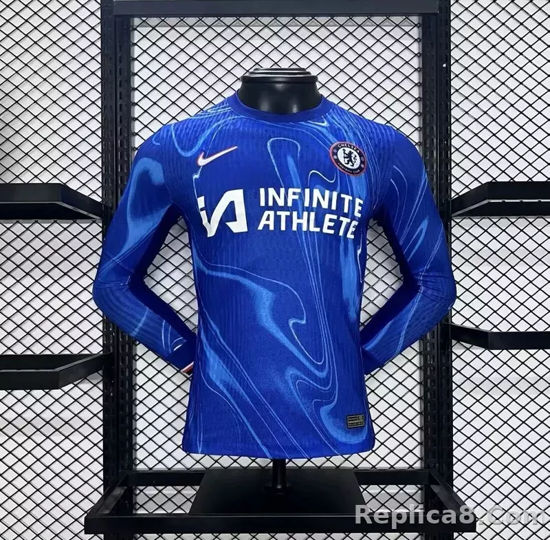 24-25 Chelsea Home Player Version Long Sleeve