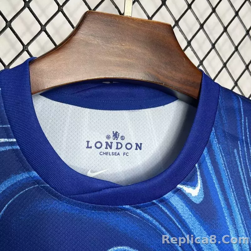 24-25 Chelsea Home Soccer Jersey - detail