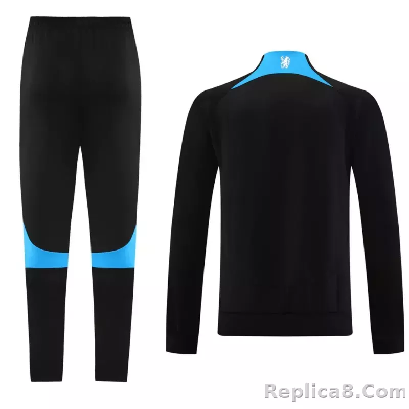 Chelsea Training Kit Jacket+Pants Black 2023/24 - detail