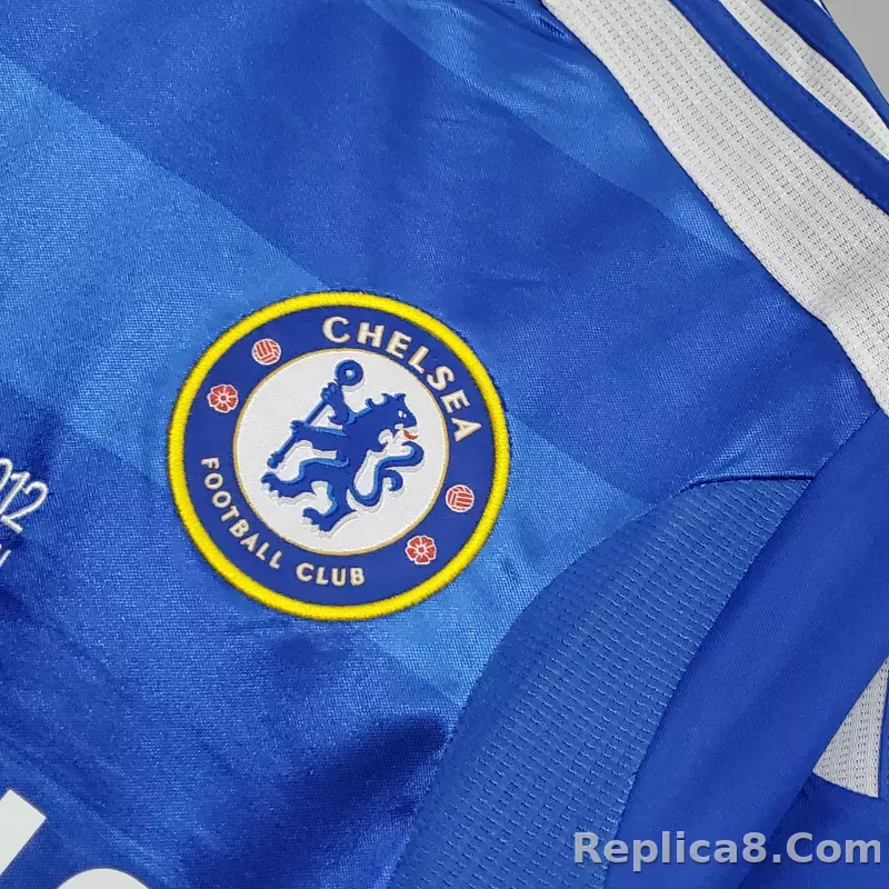 2011-12 Chelsea UCL Final Home Jersey - detail