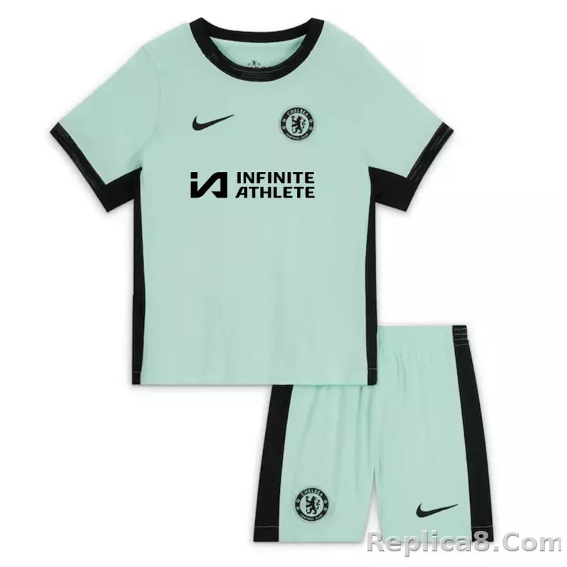 23-24 Chelsea Third Away Kids Kit(Jersey+Shorts)