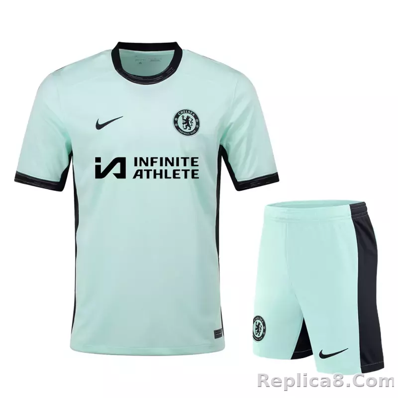 23-24 Chelsea Third Away Kit(Jersey+Shorts)