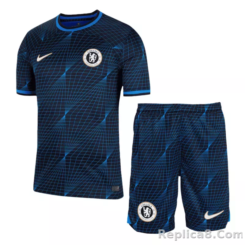 23-24 Chelsea Away Whole Kit(Jersey+Shorts) - detail