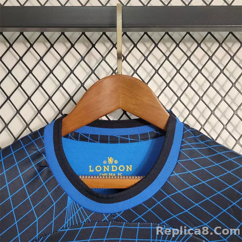 23-24 Chelsea Away Kids Kit(Jersey+Shorts) - detail