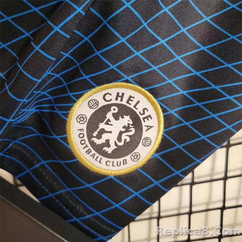 23-24 Chelsea Away Kids Kit(Jersey+Shorts) - detail
