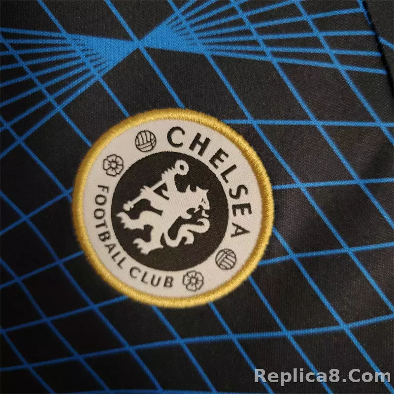 23-24 Chelsea Away Kids Kit(Jersey+Shorts) - detail