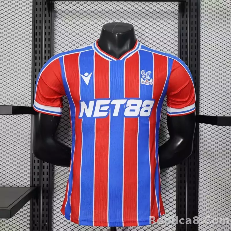 Crystal Palace 25-26 Crystal Palace Home Soccer Jersey Player Version vs The Original: A Detailed Comparison
