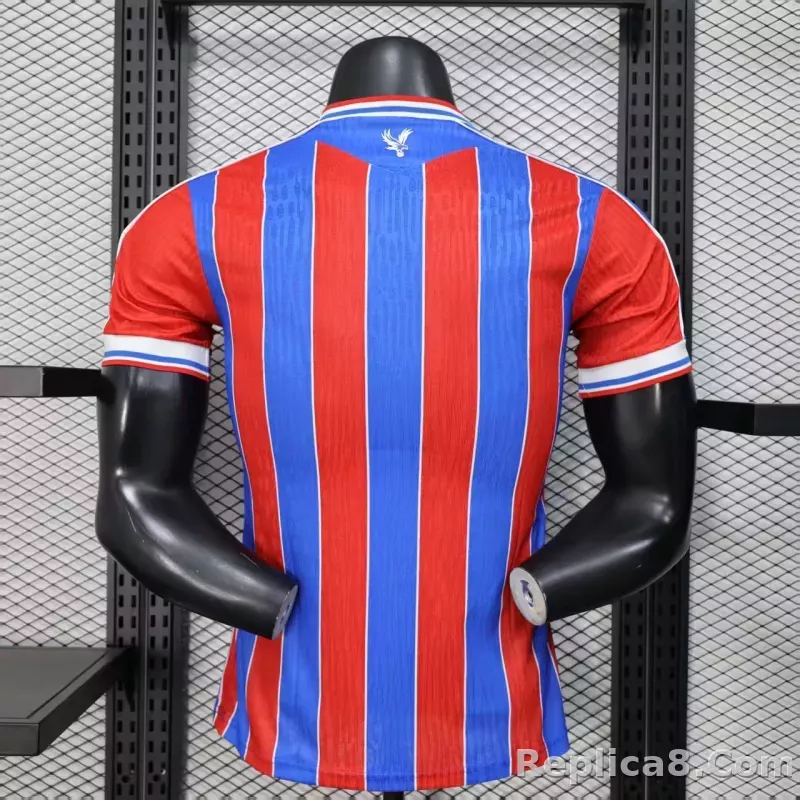 25-26 Crystal Palace Home Soccer Jersey Player Version - detail