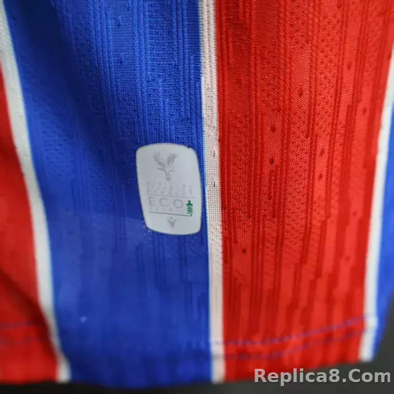 25-26 Crystal Palace Home Soccer Jersey Player Version - detail