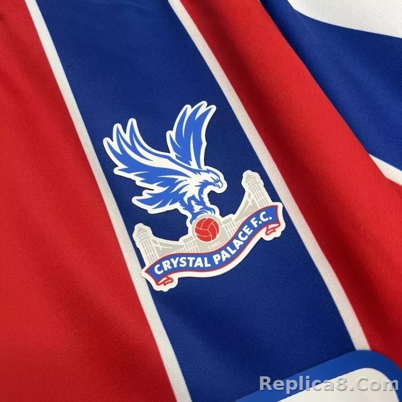 25-26 Crystal Palace Home Soccer Jersey - detail