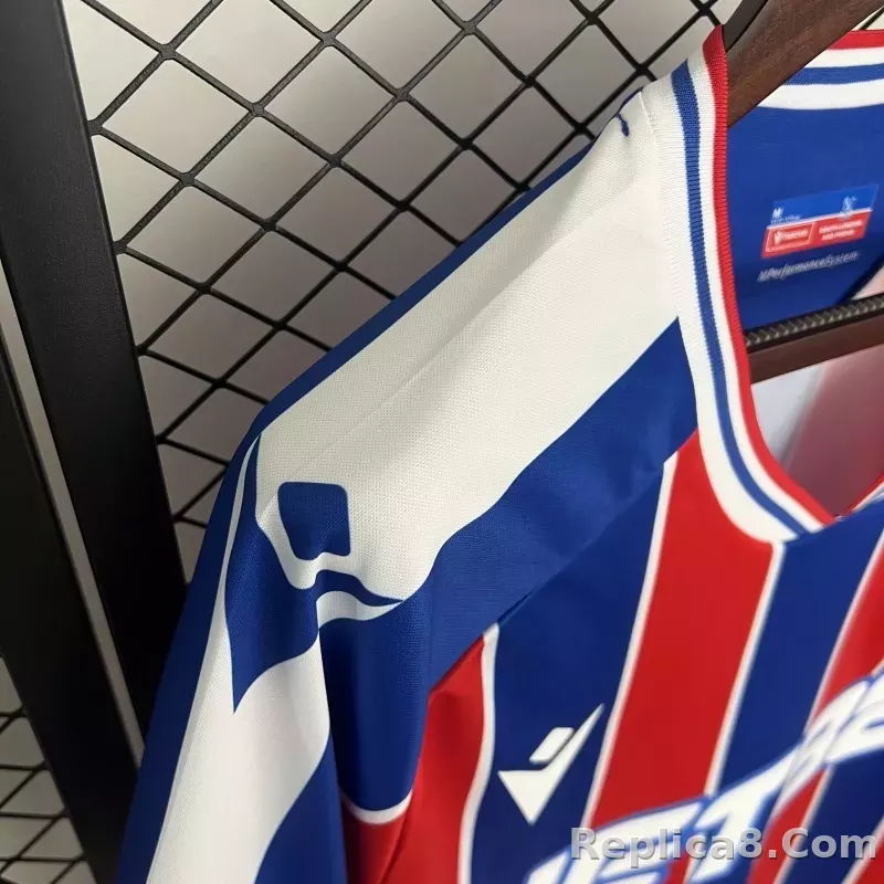 25-26 Crystal Palace Home Soccer Jersey - detail