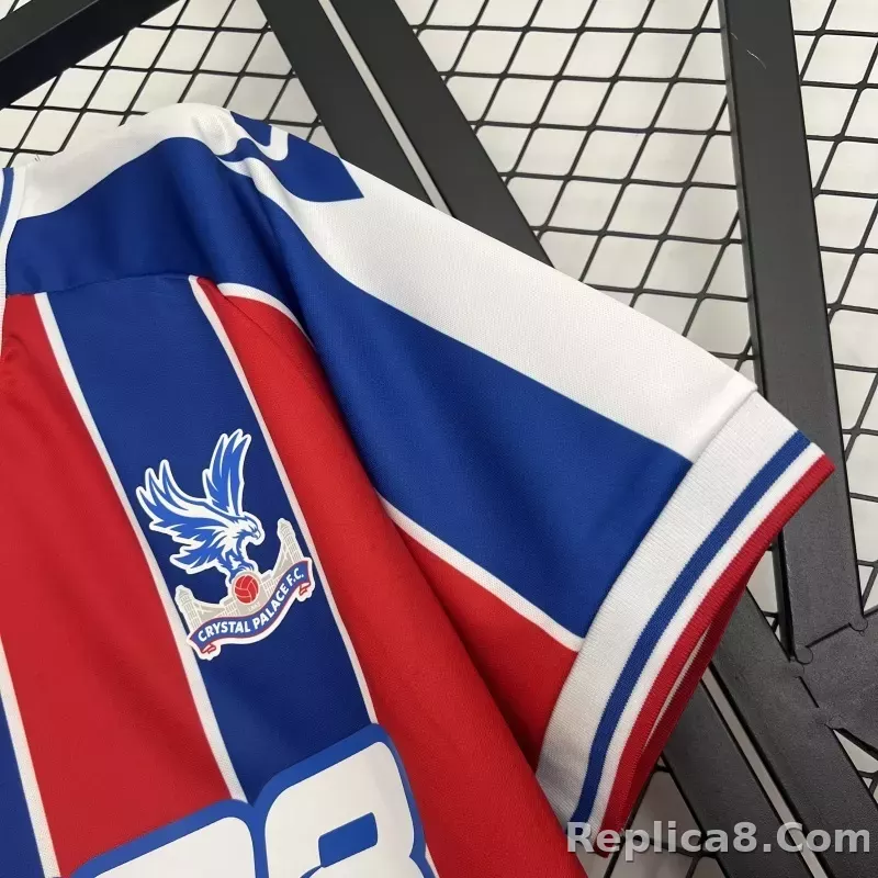 25-26 Crystal Palace Home Soccer Jersey - detail