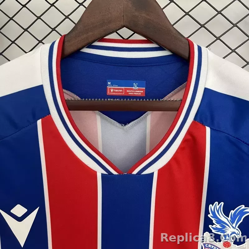 25-26 Crystal Palace Home Soccer Jersey - detail