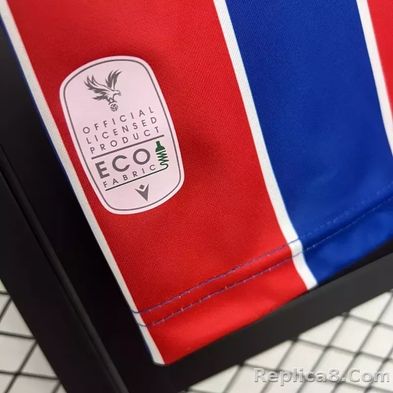 25-26 Crystal Palace Home Soccer Jersey - detail
