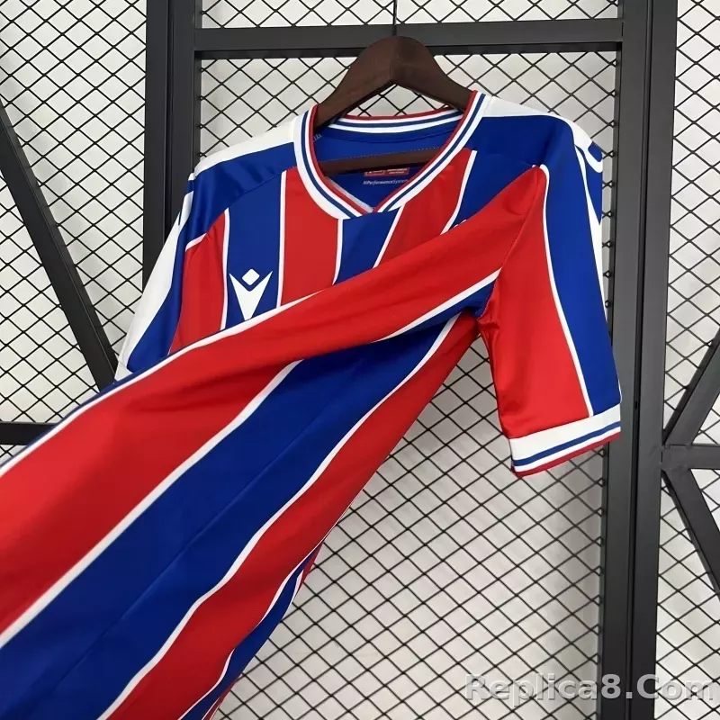 25-26 Crystal Palace Home Soccer Jersey - detail