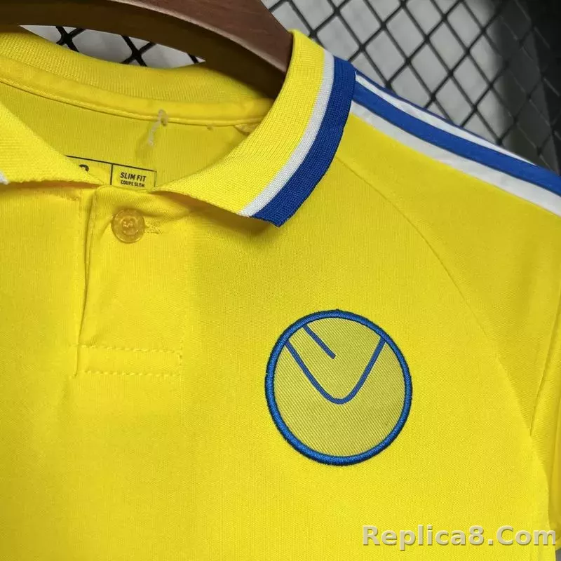 24-25 Leeds United Away Kids Kit Jersey+Shorts - detail