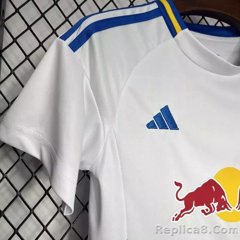 24-25 Leeds United Home Kids Kit Jersey+Shorts - detail