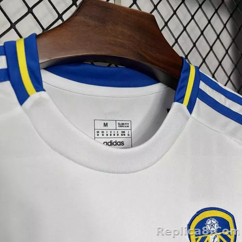 24-25 Leeds United Home Jersey - detail