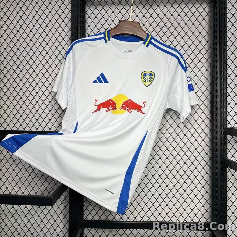 24-25 Leeds United Home Jersey - detail