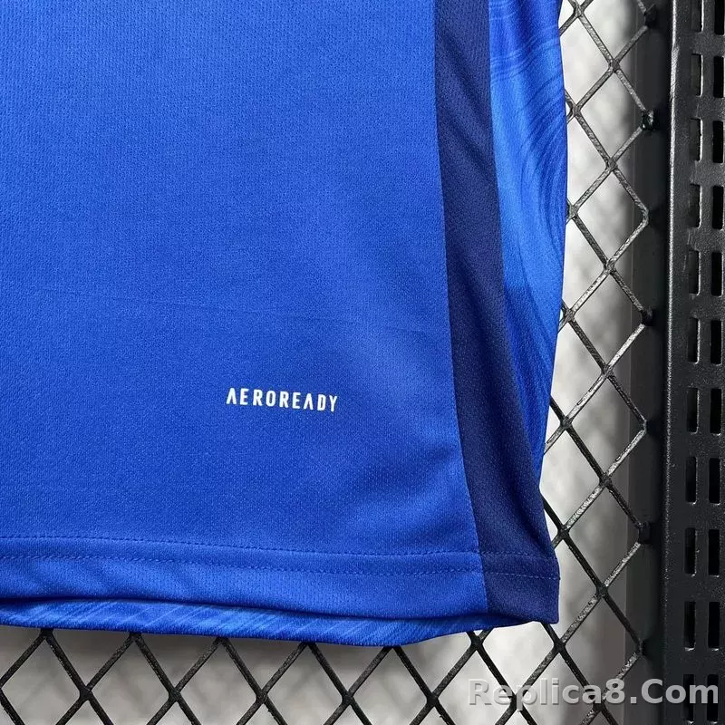 24-25 Leicester City Home Soccer Jersey - detail