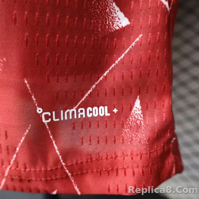 26-27 Liverpool Home Soccer Jersey Player Version Long Sleeve - detail