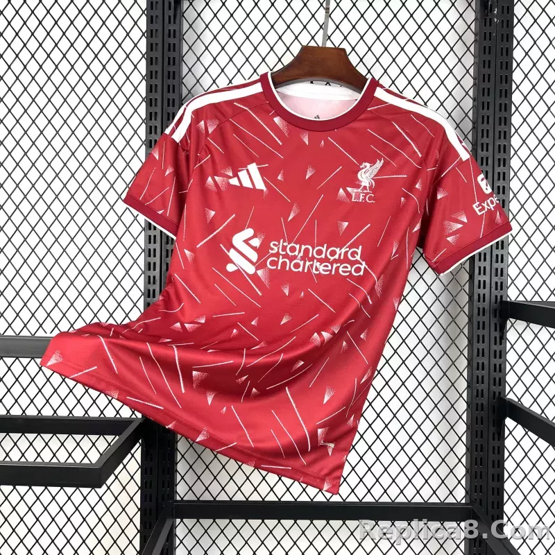 26-27 Liverpool Home Soccer Jersey
