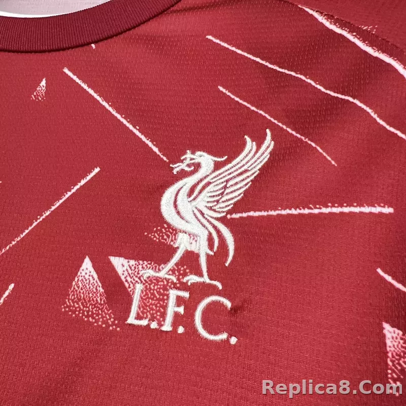 26-27 Liverpool Home Soccer Jersey - detail