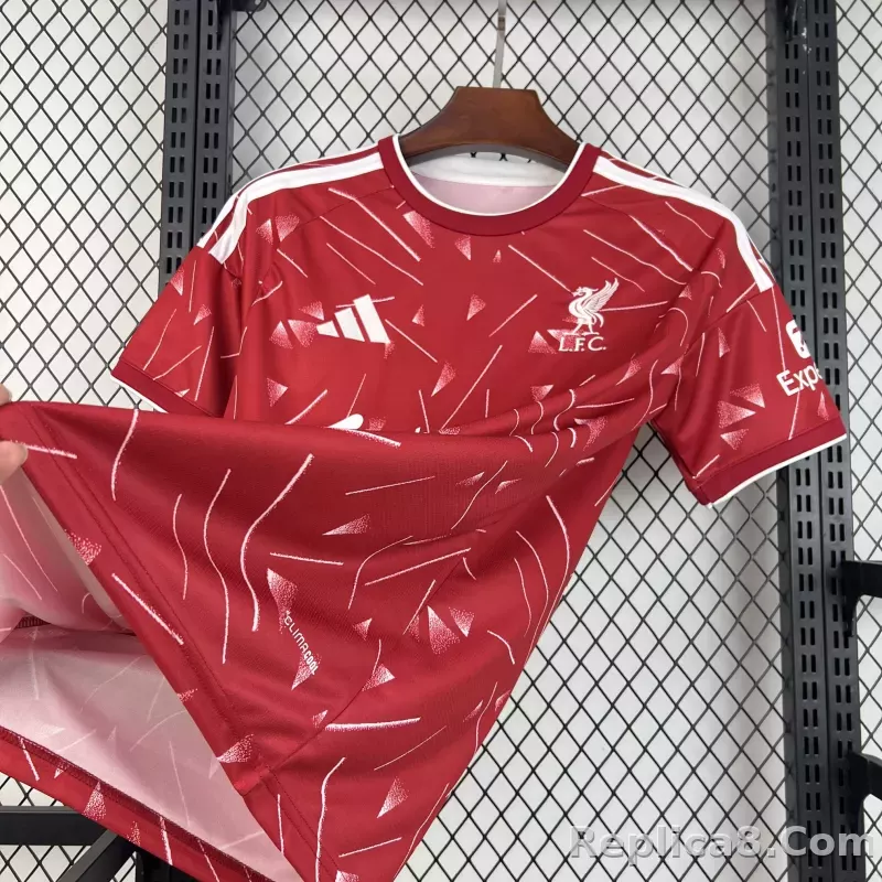 26-27 Liverpool Home Soccer Jersey - detail