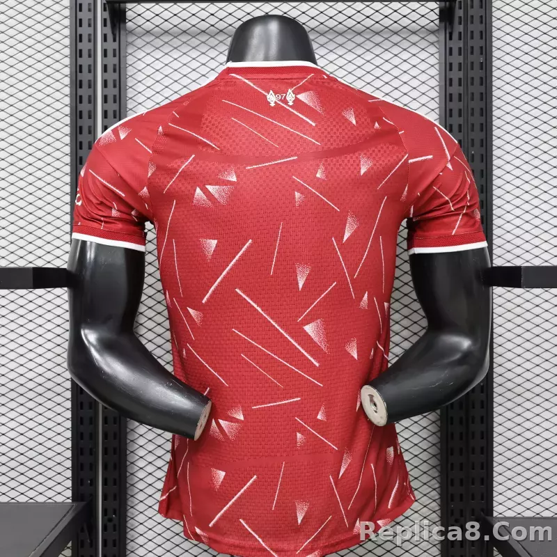 26-27 Liverpool Home Soccer Jersey Player Version - detail