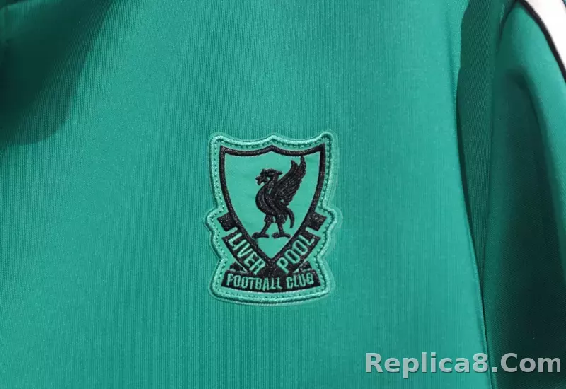 25-26 Liverpool FC Zipper Sweat Terrace Icons Track  Kit(Top+Pants) Green - detail