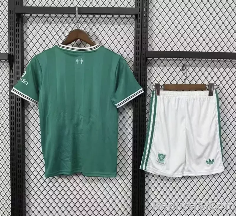 25-26 Liverpool Away Football Kids Kit Jersey+Shorts - detail