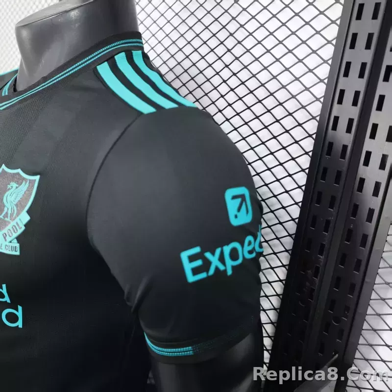 25-26 Liverpool Special Black Soccer Jersey Player Version - detail