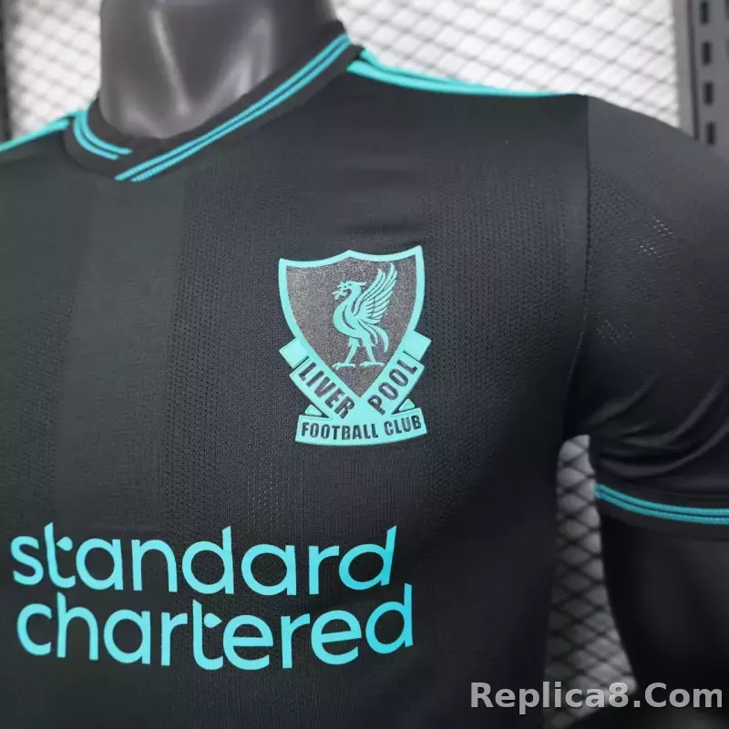 25-26 Liverpool Special Black Soccer Jersey Player Version - detail