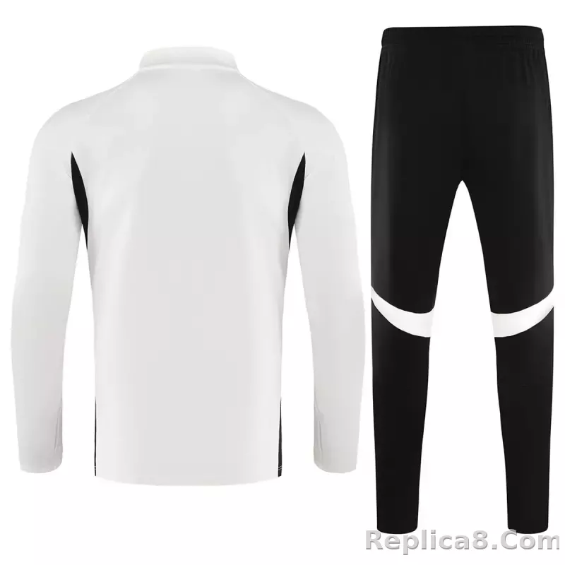 25-26 Liverpool 1/4 Zipper Sweat Kit(Top+Pants) White - detail