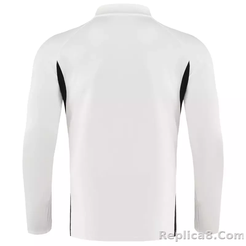 25-26 Liverpool 1/4 Zipper Sweat Kit(Top+Pants) White - detail