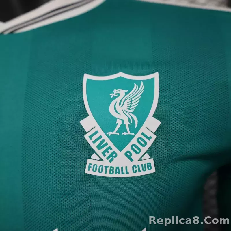 25-26 Liverpool Second Away Soccer Jersey Player Version Long Sleeve - detail