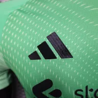 25-26 Liverpool Goalkeeper Green Soccer Jersey Player Version - view 4