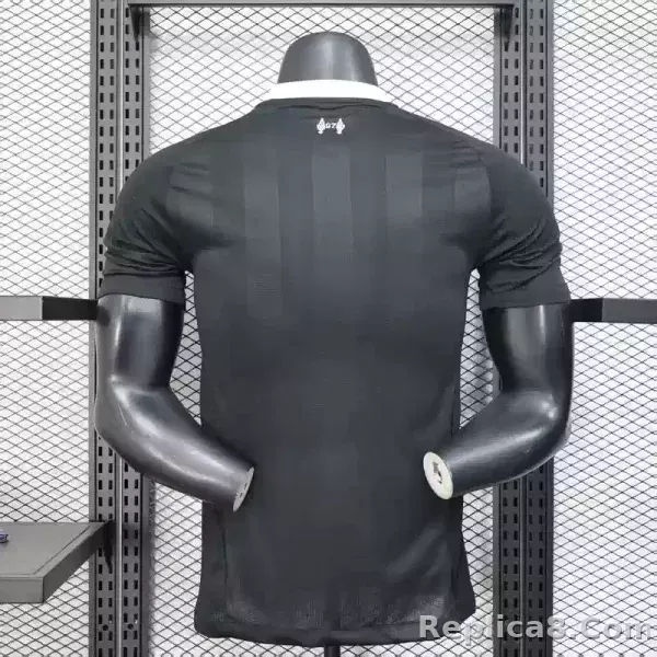 25-26 Liverpool Goalkeeper Black Soccer Jersey Player Version - detail