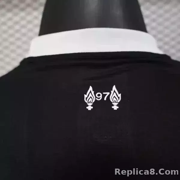25-26 Liverpool Goalkeeper Black Soccer Jersey Player Version - detail