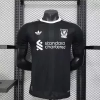 25-26 Liverpool Goalkeeper Black Soccer Jersey Player Version - view 1