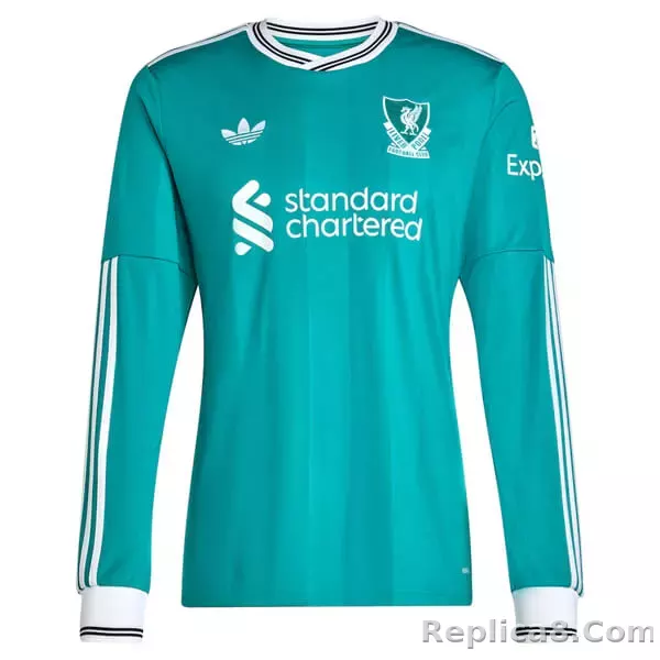 25-26 Liverpool Third Away Football Jersey Long Sleeve