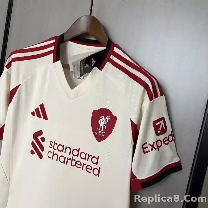 25-26 Liverpool Away Football Jersey - detail