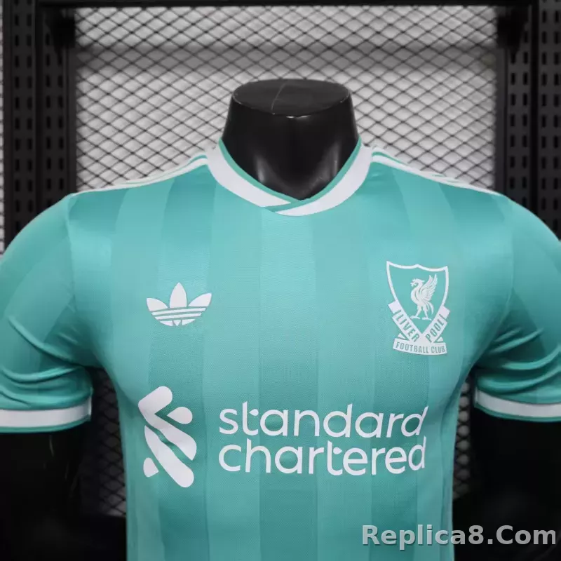25-26 Liverpool Second Away Soccer Jersey Player Version - detail