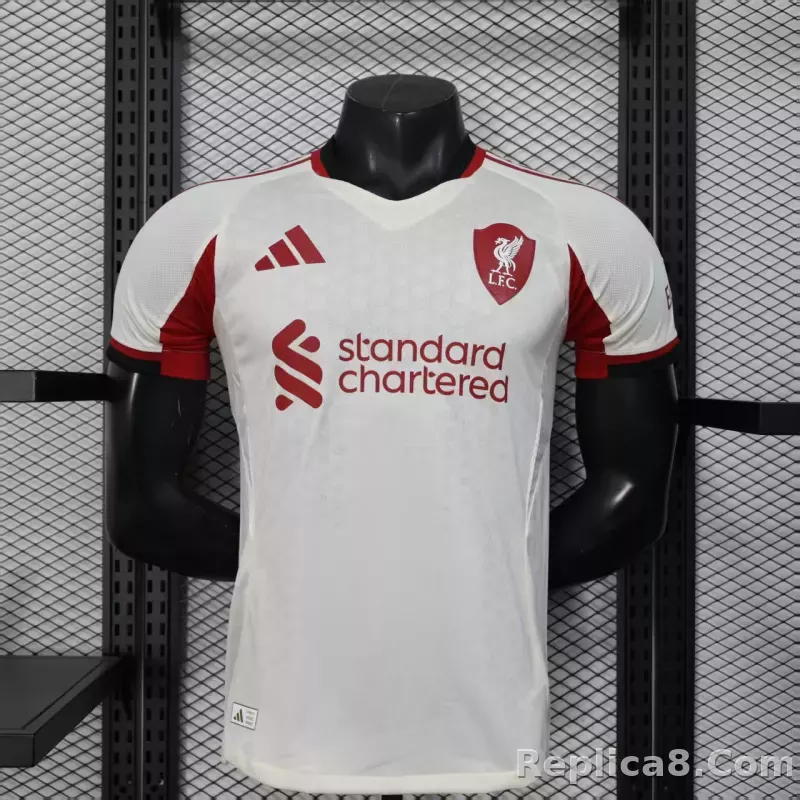 25-26 Liverpool Away Soccer Jersey Player Version