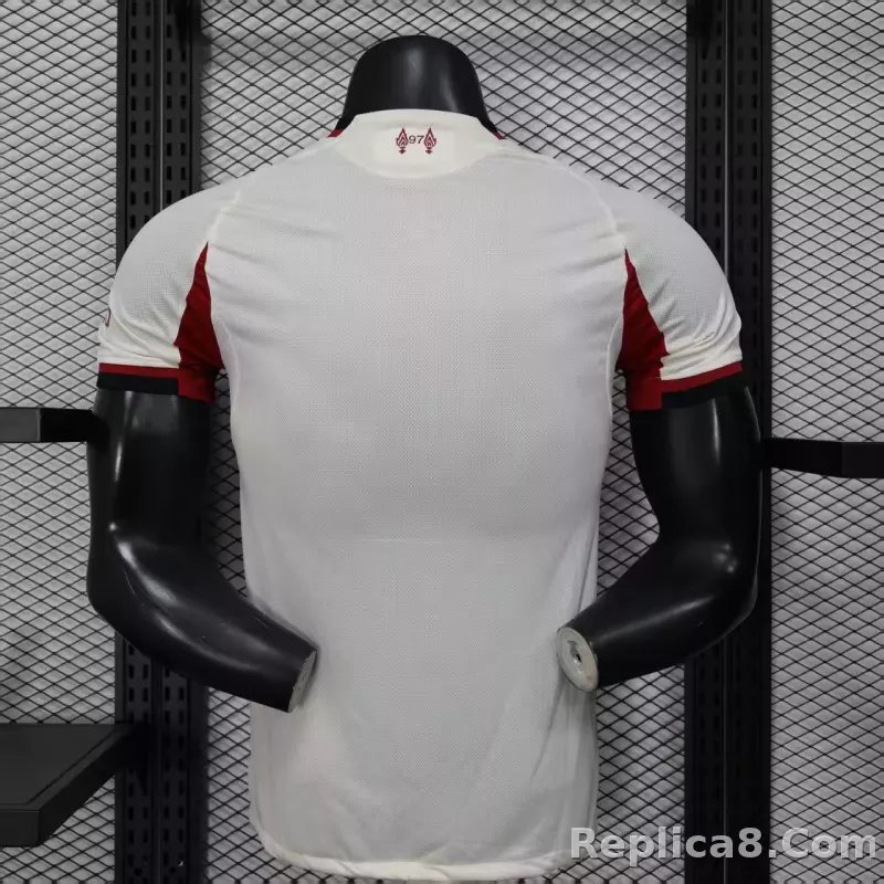 25-26 Liverpool Away Soccer Jersey Player Version - detail