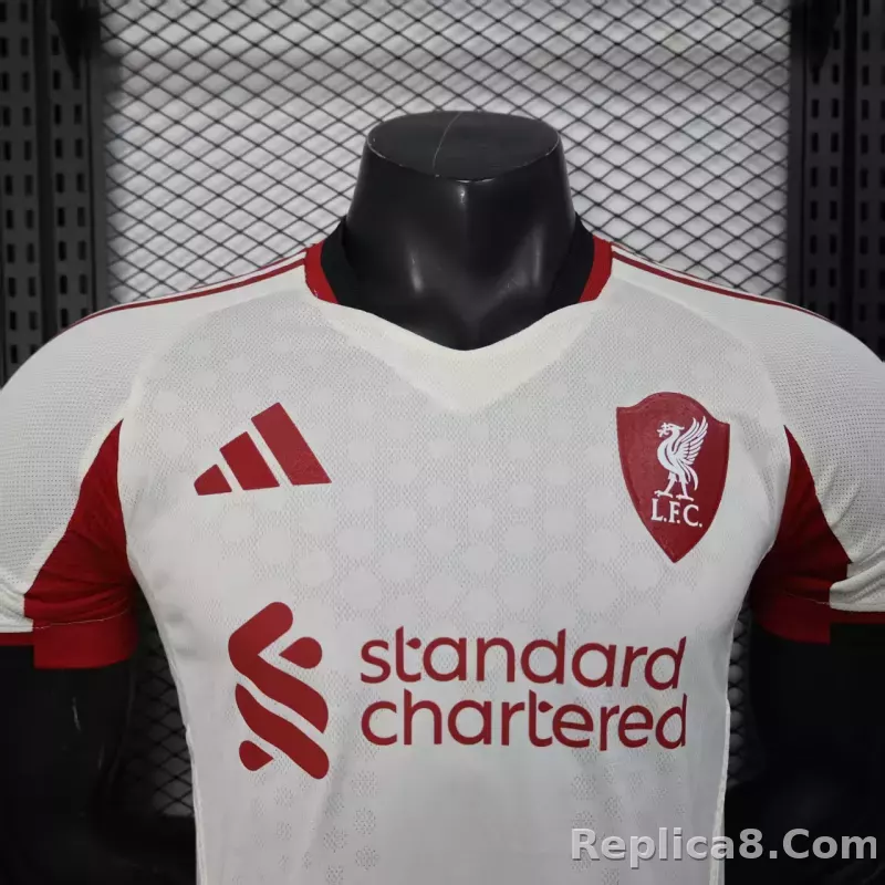 25-26 Liverpool Away Soccer Jersey Player Version - detail