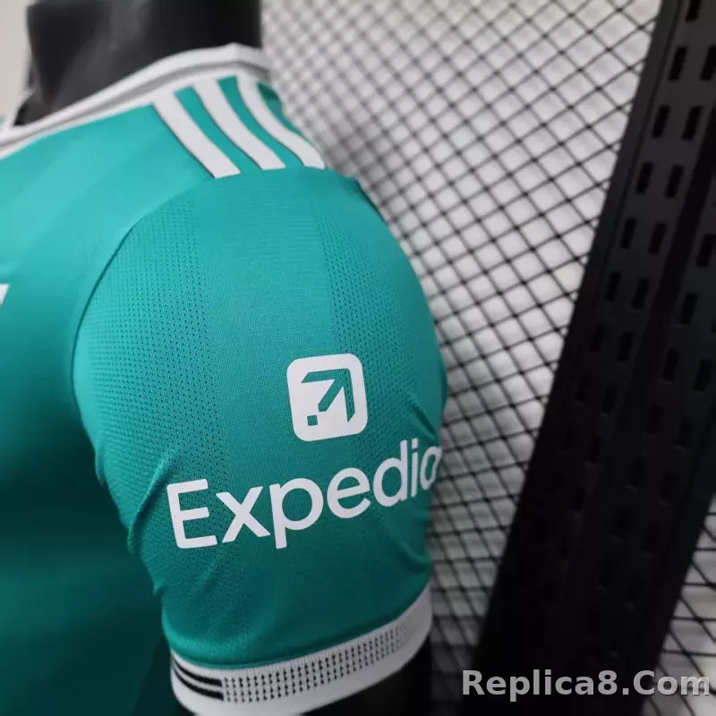 25-26 Liverpool Third Away Green Soccer Jersey - detail