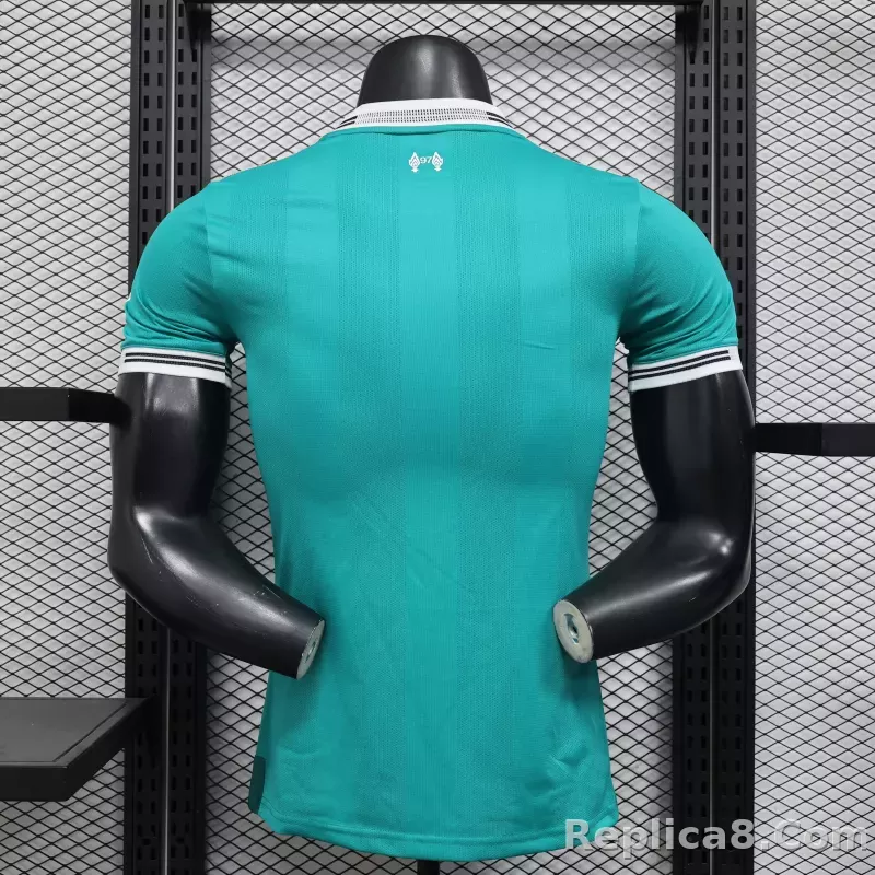 25-26 Liverpool Third Away Green Soccer Jersey - detail
